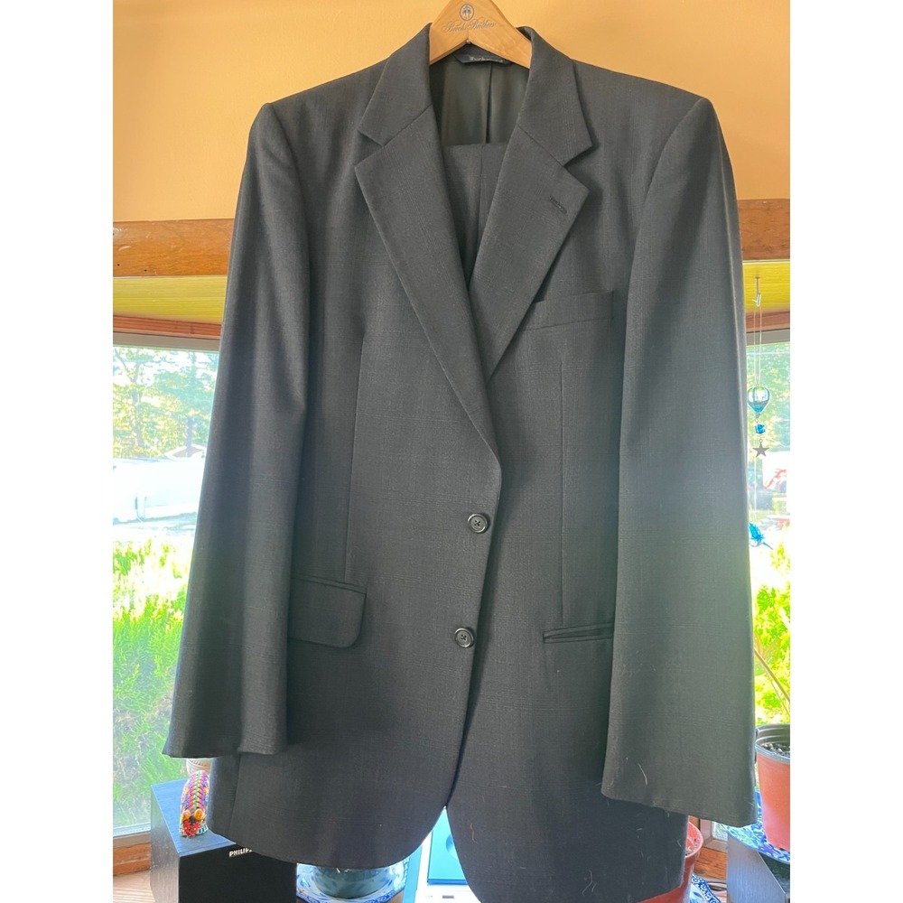 Burberrys Blue Suit Jacket and Pants 36" x 42"
